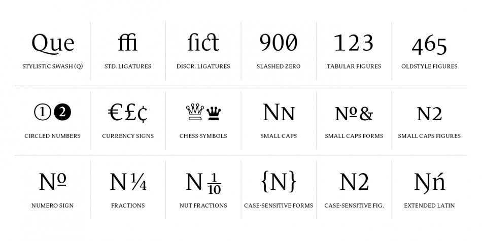 Пример шрифта Jaqen Medium Italic